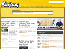 Tablet Screenshot of kicktraq.com